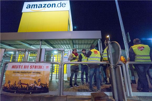 GERMANY AMAZON WORKERS STRIKE