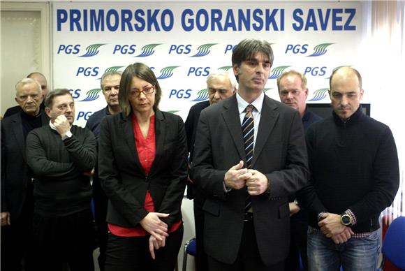 Konferencija za medije Primorsko-goranskog saveza