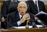 Talijanski predsjednik Giorgio Napolitano najavio ostavku