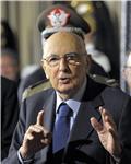 FILE ITALY GOVERNMENT NAPOLITANO RESIGNS