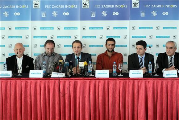 Konferencija za medije povodom ATP teniskog turnira PBZ Zagreb Indoors