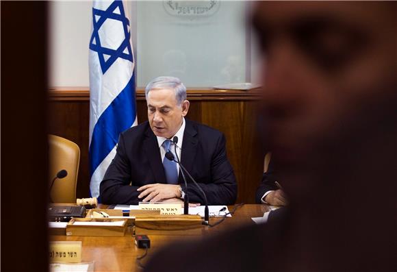 MIDEAST ISRAEL CABINET MEETING