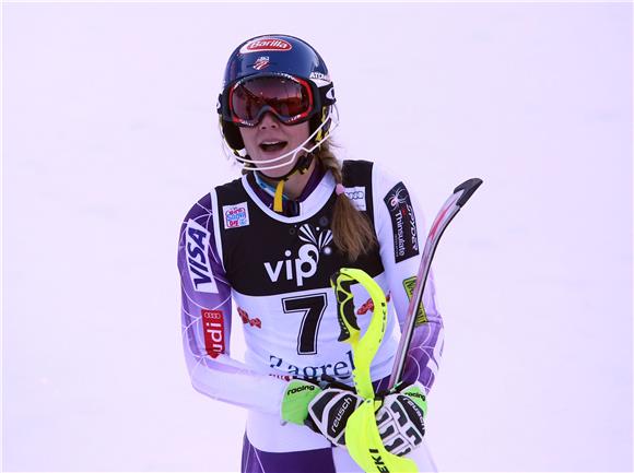 Sljeme: Vodi Shiffrin, bez Hrvatica u drugoj vožnji