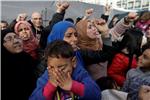 GREECE SYRIAN REFUGEES PROTEST