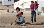 JORDAN SYRIA REFUGEES CAMP 