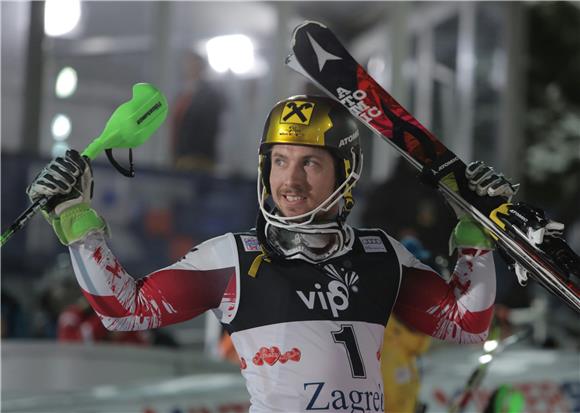 Sljeme, slalom: Pobjeda Hirschera