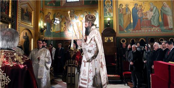 Pravoslavni vjernici proslavili Božić svečanim liturgijama