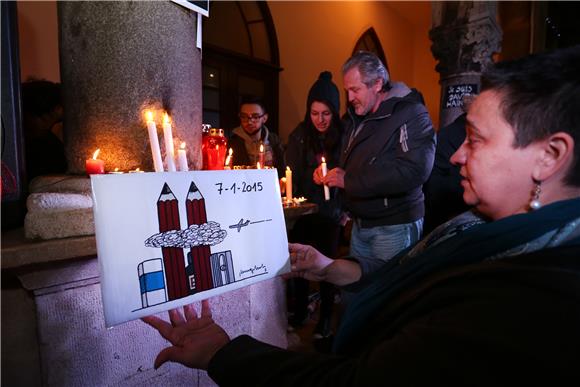 U Splitu održan skup podrške slobodi govora i borbi protiv terorizma