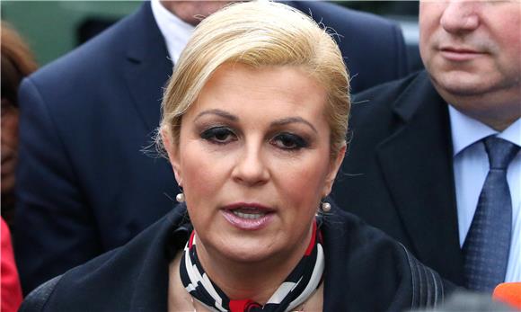 Kolinda Grabar Kitarović glasala na predsjedničkim izborima