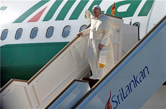 SRI LANKA POPE FRANCIS VISIT