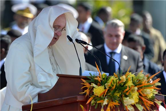 SRI LANKA POPE FRANCIS VISIT