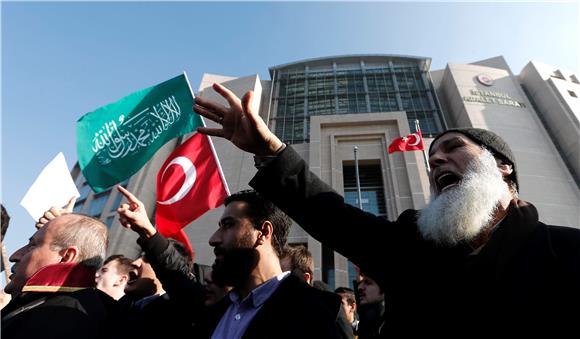 TURKEY CUMHURIYET NEWSPAPER PROTEST