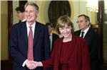 Ministrica Pusić primila britanskog kolegu Hammonda