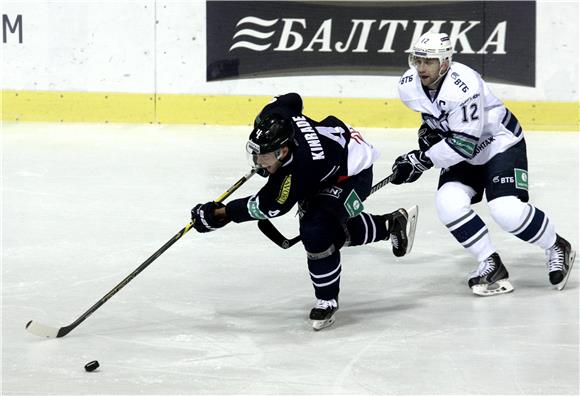 KHL: Medveščaku bod protiv Dinama