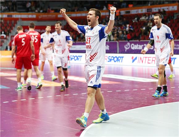 SP rukomet: Hrvatska - Austrija 32-30