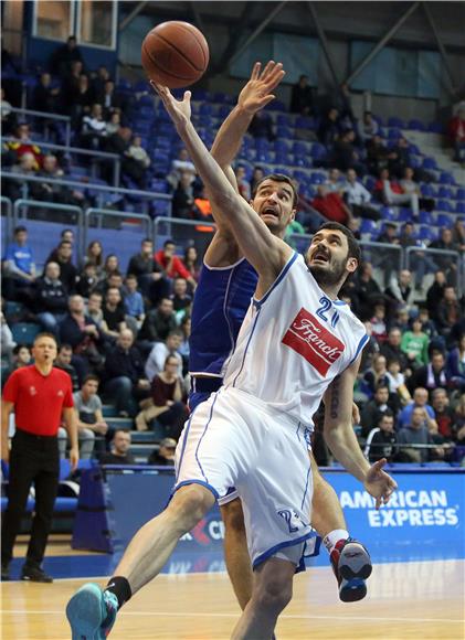 Utakmica 18. kola ABA lige: Cibona - Budućnost