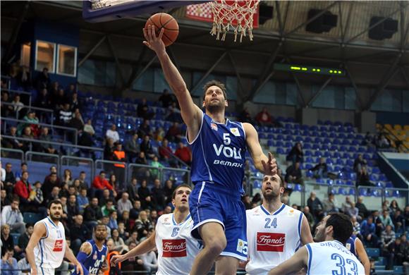 Utakmica 18. kola ABA lige: Cibona - Budućnost