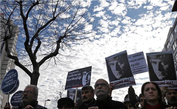 TURKEY PROTEST HRANT DINK