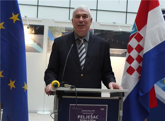 Pelješki most i vino u Europskom parlamentu