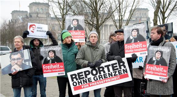 GERMANY AZERBAIJAN PROTEST