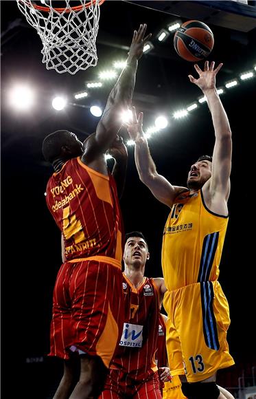 TURKEY BASKETBALL EUROLEAGUE