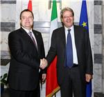 ITALY SERB VISIT