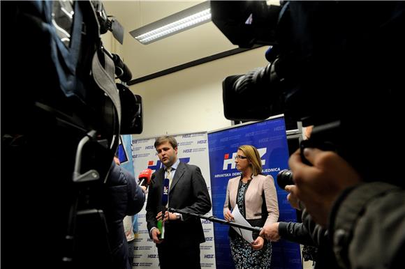 Konferencija za medije HDZ-a 23.01.2015