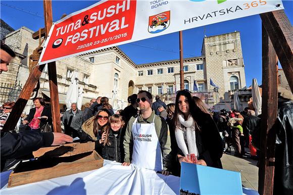 Održan Tuna&sushi festival u Zadru