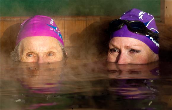 BRITAIN TRADITIONS SWIMMING