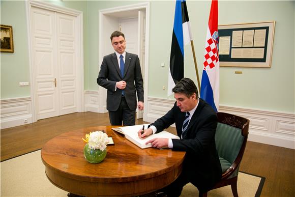 ESTONIA CROATIA DIPLOMACY