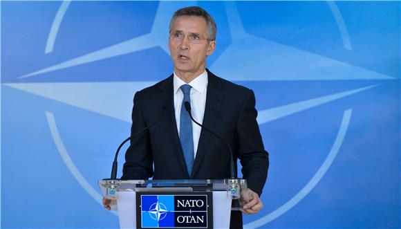 BELGIUM NATO PRESSER UKRAINE COMMISSION MEETING