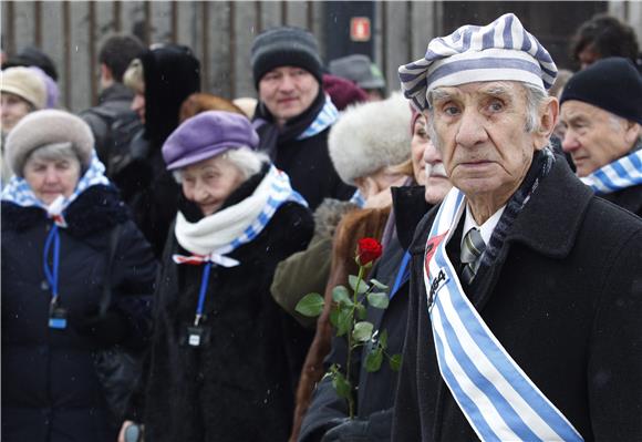 POLAND HISTORY AUSCHWITZ LIBERATION ANNIVERSARY