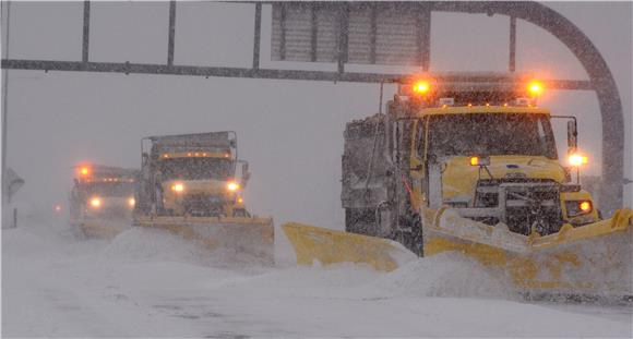 USA WEATHER SNOWSTORM