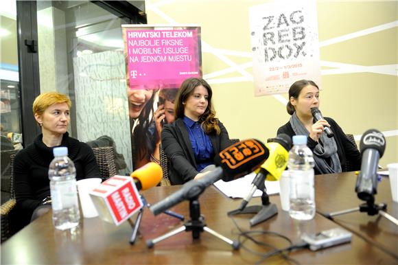 Konferencija za medije na kojoj je predstavljen program 11. Zagreb Dox