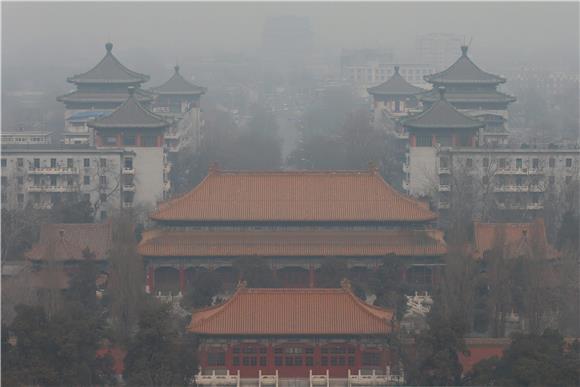 CHINA BEIJING AIR POLLUTION