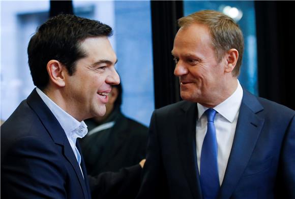 BELGIUM EU COUNCIL  GREEK PRIME MINISTER VISIT