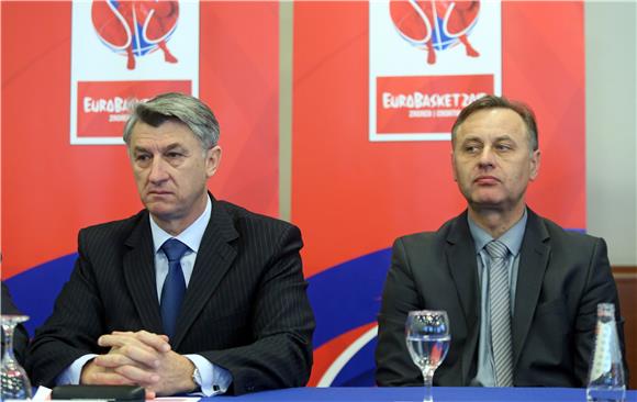 Konferencija za medije povodom EuroBasketa