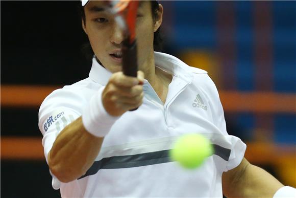 Zagreb Indoors 2015: Go Soeda - Viktor Troicki