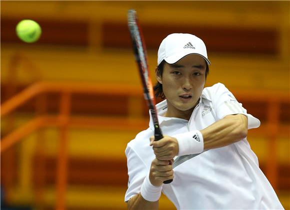 Zagreb Indoors 2015: Go Soeda - Viktor Troicki