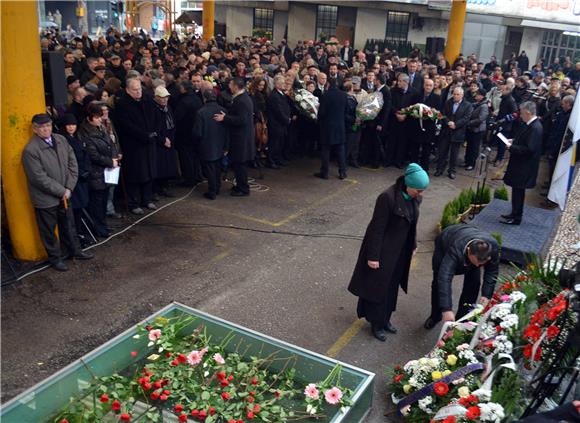 Sarajevo: Odana počast žrtvama masakra na Markalama iz 1994.