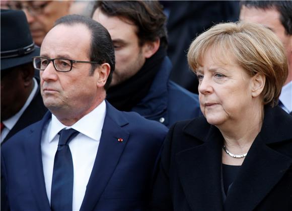 Merkel i Hollande o mirovnom planu u Moskvi s Putinom