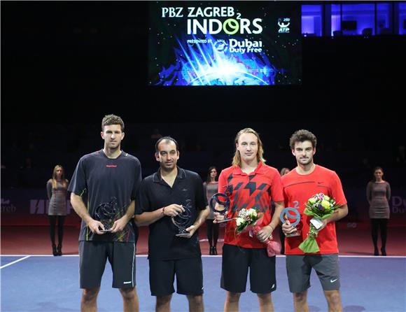 ATP Zagreb: Fabrice Martin i Purav Raja - Marin Draganja i Henri Kontinen