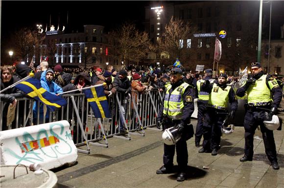 SWEDEN PROTEST PEGIDA DEMO