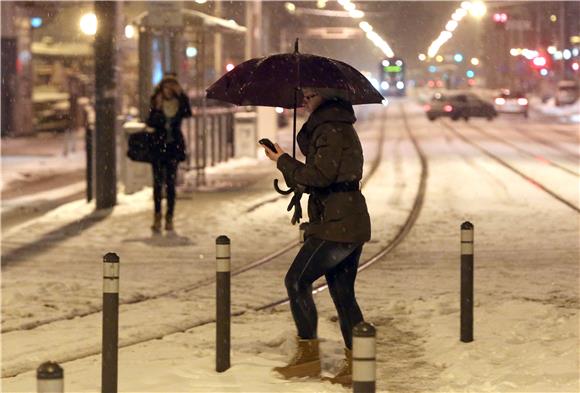 Zagreb: vozači u utorak trebaju paziti na poledicu