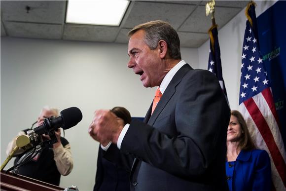 USA POLITICS BOEHNER WAR AUTHORIZATION KEYSTONE