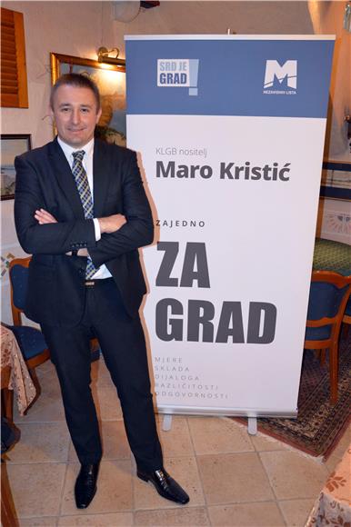 Maro Kristić kandidat 'grupe birača' za dubrovačkog gradonačelnika 