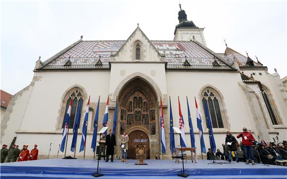 INAUGURACIJA Na Markovom trgu održana generalna proba