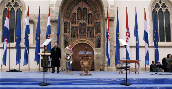 INAUGURACIJA Na Markovom trgu održana generalna proba 