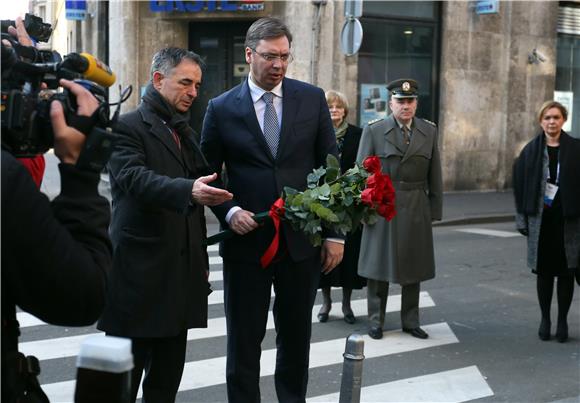 Aleksandar Vučić u Zagrebu