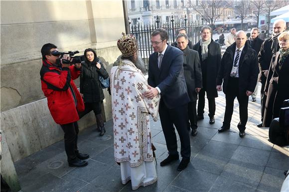 Aleksandar Vučić u Zagrebu